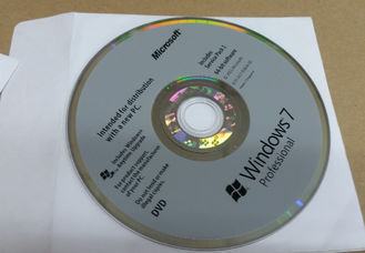 OEM حقيقية مايكروسوفت ويندوز 7 المهنية 32 بت / 64 بت نسخة كاملة BOX مع اللغة الإنجليزية والفرنسية