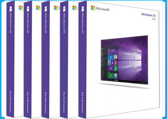 الإنجليزية / الفرنسية / كوريا 32 / 64BIT نظام التشغيل Microsoft Windows 10 برو البرمجيات مع USB صانعي القطع الأصلية رئيسيا الضمان مدى الحياة