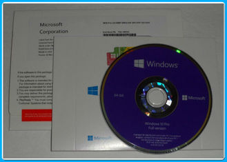مايكروسوفت ويندوز 10 برو البرمجيات 32X 64 بت دي في دي OEM حقيقي للرخصة المهنية
