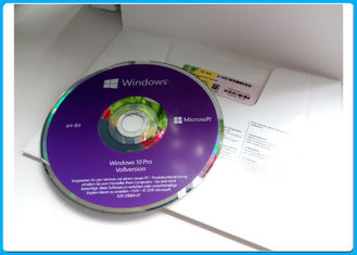 مايكروسوفت ويندوز 10 برو أوم حزمة 64BIT دي في دي المنشط على الانترنت أوم الترخيص مدى الحياة الضمان
