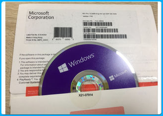 32/64 BIT DVD Windows 10 Pro Pack , Microsoft Windows 10 Home 64 Bit OEM 1709 Version
