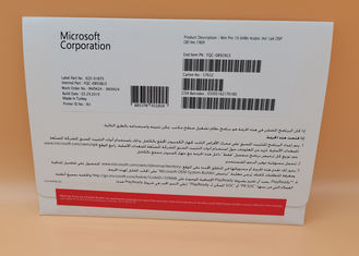 Windows 10 Professional 64 bit DVD OEM Coa Key الترخيص الأصلي 100٪ اللغة العربية FQC -08983