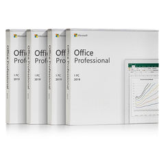 Microsoft Office Professiona 2019 مفتاح ترخيص DVD 1 جهاز كمبيوتر لجهاز Windows 10 تنزيل عبر الإنترنت