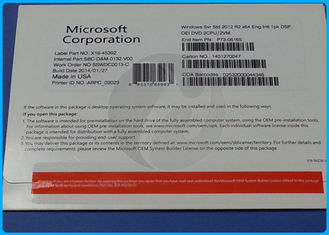 Windows نادل 2012 معياريّ 64-bit DVD+Lizenzkey آي بي إم oem