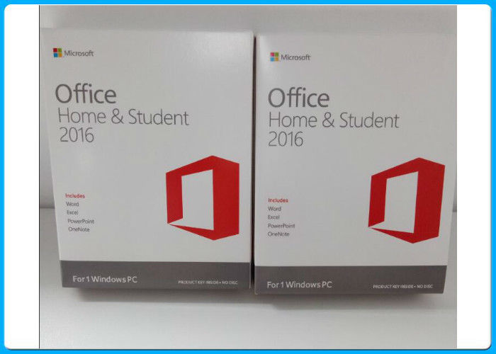 مايكروسوفت أوفيس 2016 ترخيص المنزل والطلاب دون دي في دي داخل، مكتب 2016 هس ريتايلبوكس