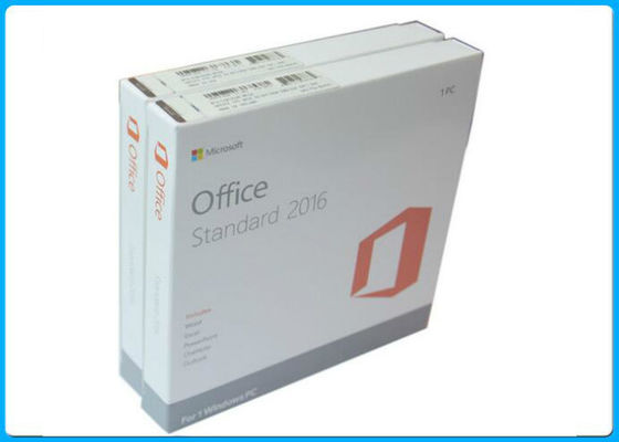 Microsoft Office الأصلية 2016 الترخيص القياسية مع دي في دي وسائل الإعلام، وتفعيل 100٪