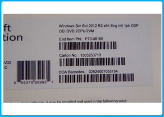 مستوى R2 س 64- بت ويندوز سيرفر 2012 صندوق البيع بالتجزئة OEM 2 وحدة المعالجة المركزية 2 VM / 5 كالس
