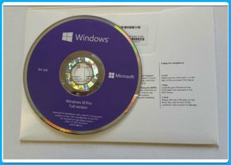 مايكروسوفت ويندوز 10 برو البرامج 64 بت دي في دي OEM ترخيص، وأجهزة الكمبيوتر الشخصية