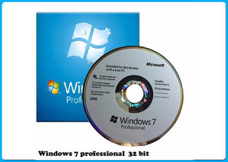 مايكروسوفت ويندوز 7 برو المهنية SP1 64 بت الهولوغرام دي في دي كوا الترخيص