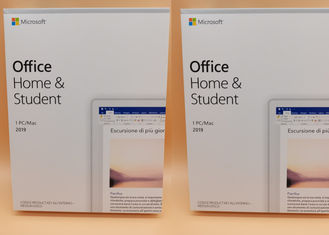 Microsoft Office 2019 Home and Student 100٪ تفعيل عبر الإنترنت محاصر النسخة الإنجليزية Office 2019 HS Key لجهاز Mac / الكمبيوتر الشخصي