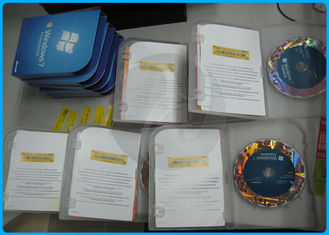 إنجليزيّ FPP أصليّ Microsoft Windows 7 محترف تجزّئيّ صندوق 32&amp;64 لقمة