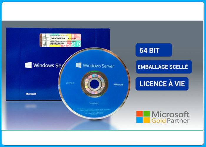إصدار اللغة الإنجليزية نظام التشغيل Windows Server 2012 صندوق البيع بالتجزئة إلى x64 بت DVD-ROM 5 المستعمل