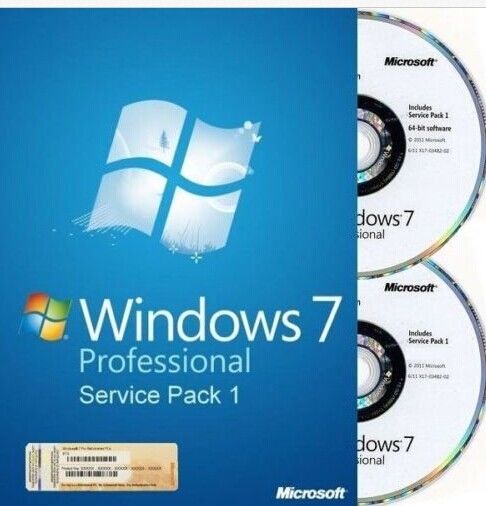 Microsoft window 7 محترف 32 لقمة يشبع صيغة DVD مع 1 SATA كبل